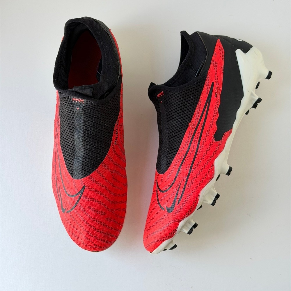 Nike Phantom GX Academy DF FG MG Soccer Cleats Mens 9.5 'Ready Pack' Red Black